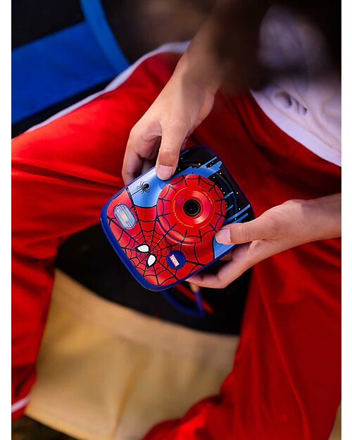 Kiimento Fotocamera Istantanea Digitale Kiimento - Spider-Man - Stampa Ink-Free - Dai 8 Anni Macchine Fotografiche