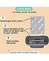 Kiimento Kiimento Carta Fotografica Ink-Free per Fotocamera Model P2 - 40 Fogli Macchine Fotografiche