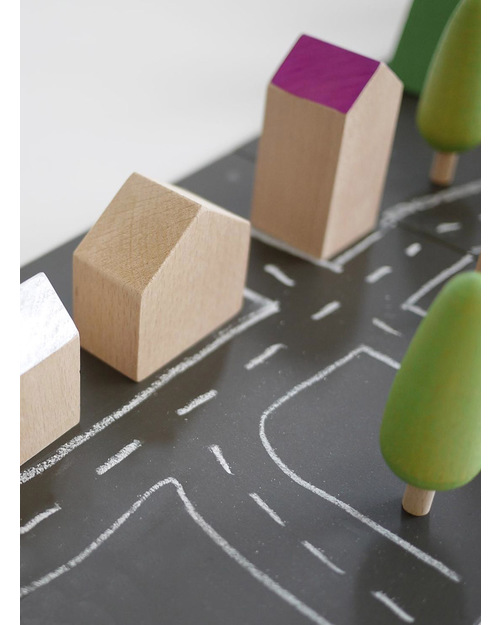 Kiko+ and gg* Machi Città da Costruire - Legno di Faggio & Colori Atossici Costruzioni in Legno