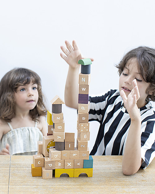 Kiko+ and gg* Scuola in Blocchi Tsumiki - con Numeri, Simboli, Forme e Alfabeto! Giochi STEM