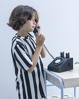 Kiko+ and gg* Telefono Giocattolo, Nero - Include Portamonete con Monete! Far finta di