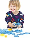 Kinetic Sand Sabbia Cinetica 2,27 Kg, Azzurro - Non secca, non sporca, anallergica! Giochi Creativi