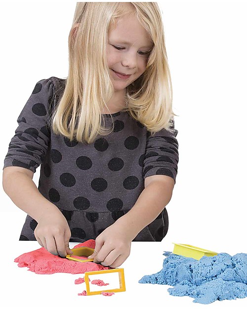 Kinetic Sand Sabbia Cinetica 2,27 Kg, Rosso - Non secca, non sporca, anallergica! Giochi Creativi