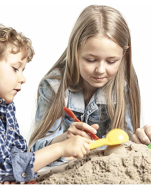 Kinetic Sand Sabbia Cinetica 2,5 Kg, Naturale - Non secca, non sporca, anallergica! Giochi Creativi