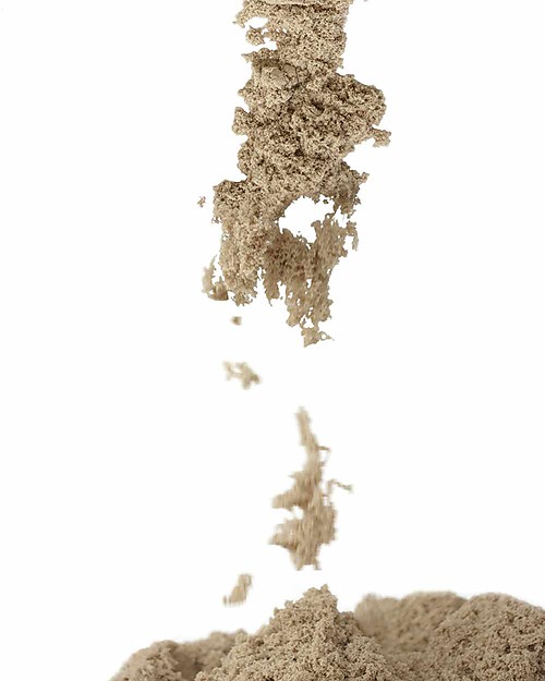 Kinetic Sand Sabbia Cinetica 2,5 Kg, Naturale - Non secca, non sporca, anallergica! Giochi Creativi
