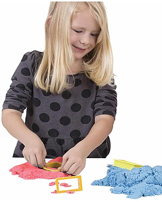 Kinetic Sand Sabbia Cinetica 3 Kg, 3 Colori - Non secca, non sporca, anallergica! Giochi Creativi