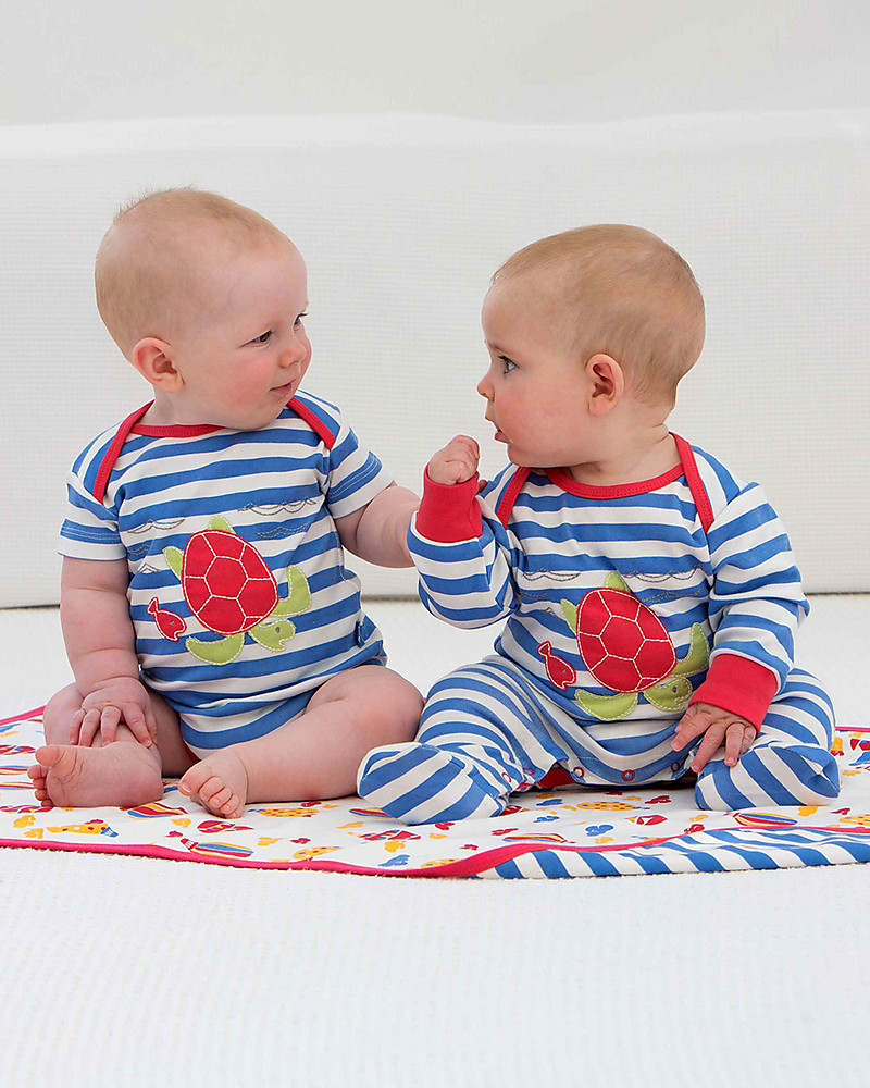 modello Turtles in diversi colori TRVPPY Body a maniche corte per bambini e bambine taglia 3-24 mesi 