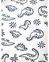 Kite Body Maniche Corte - Bianco - Stampa Dino - 100% Cotone Bio Body Manica Corta
