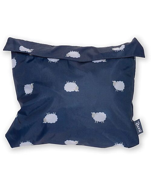 Kite Giacca Impemeabile Antivento - Blu - Pecorelle - 100% Materiali Riciclati Impermeabili