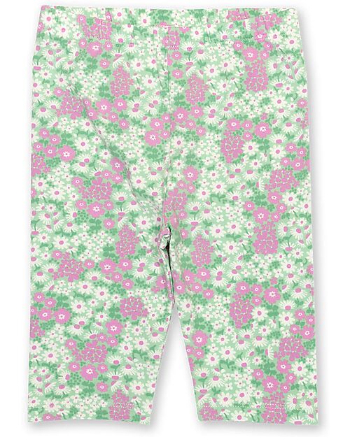 Kite Leggings 3/4 - Flower Patch Pedal - Multicolore - Cotone Bio Leggings