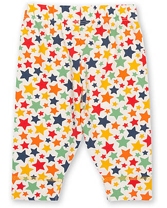 Kite Leggings Senza Piedini - Superstar - Stelle Multicolor - Cotone Bio Leggings