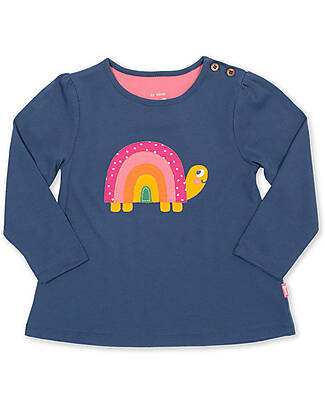 Kite Maglia a Maniche Lunghe - Marvellous Me - Blu Navy - 100% Cotone Bio Maglie Manica Lunga