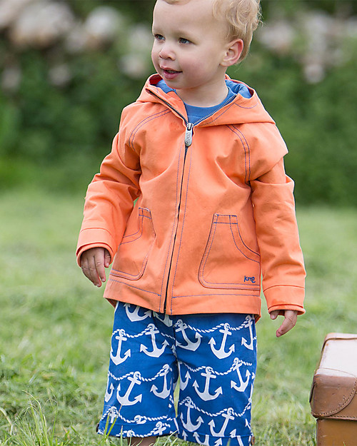 Kite Pantaloncini Marinari Ancora - Navy - 100% cotone bio Pantaloni Corti