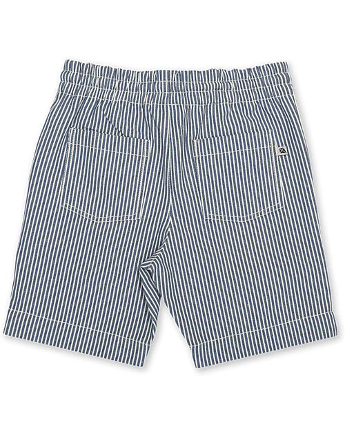 Kite Pantaloncini - Righe Blu - con Coulisse - Cotone Bio Pantaloni Corti