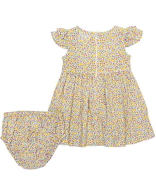 Kite Set Vestito con Short - Little Bud - Maniche con Volant - 100% Cotone Bio Vestiti_