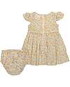Kite Set Vestito con Short - Little Bud - Maniche con Volant - 100% Cotone Bio Vestiti_