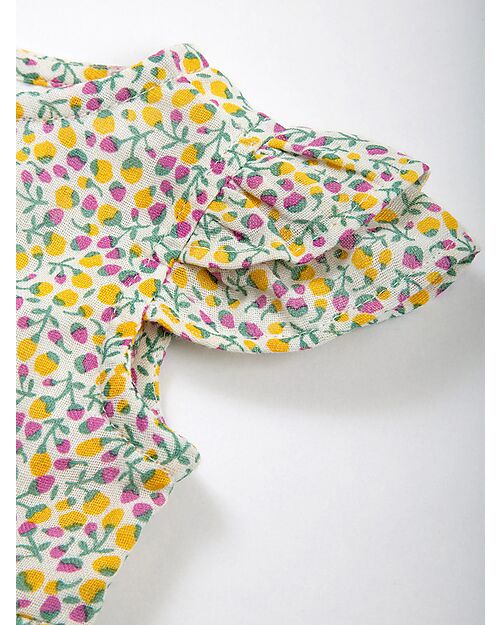 Kite Set Vestito con Short - Little Bud - Maniche con Volant - 100% Cotone Bio Vestiti_