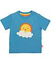 Kite T-Shirt - Blu - Stampa Hello Sunshine - 100% Cotone Bio T-shirt