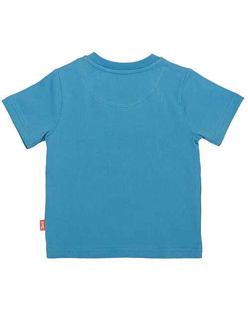 Kite T-Shirt - Blu - Stampa Hello Sunshine - 100% Cotone Bio T-shirt