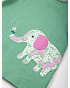 Kite T-shirt con Applique - Kind Ele - Verde - 100% Cotone Bio Vestiti_