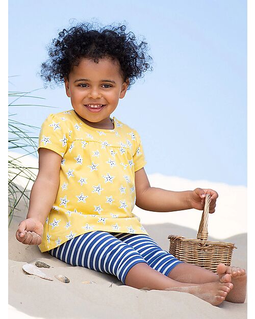 Kite T-shirt - Super Starfish - Giallo - 100% Cotone Bio Vestiti_