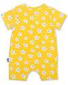 Kite Tutina Maniche Corte - Super Starfish - Giallo - 100% Cotone Bio Tutine Corte
