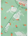 Kite Tutina Maniche Lunghe - Verde Chiaro - Stampa Coniglietti - Cotone Bio Pigiami