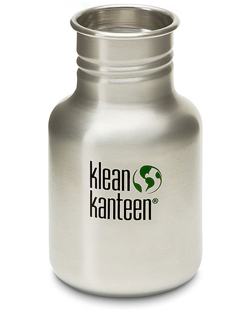 Klean Kanteen Borraccia Bambini Sport in Acciaio Spazzolato - 355 ml - Robusta, atossica, a prova di goccia Borracce Termiche