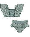 Konges Slojd Bikini Fresia - Smoke Pine - Quadretti Costumi Due Pezzi