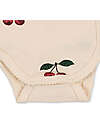 Konges Slojd Body Neonato Manica Lunga - Ma Grande Cerise - Cotone Bio GOTS Body Manica Lunga