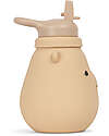 Konges Slojd Borraccia con Cannuccia in Silicone - Teddy Shell - dai 18 Mesi Borracce non Termiche
