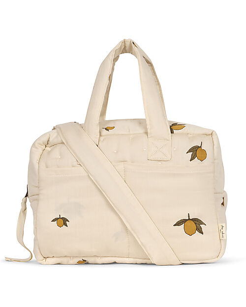 Konges Slojd Borsa Cambio per Bambole - Limone - Cotone Organico Accessori Bambole