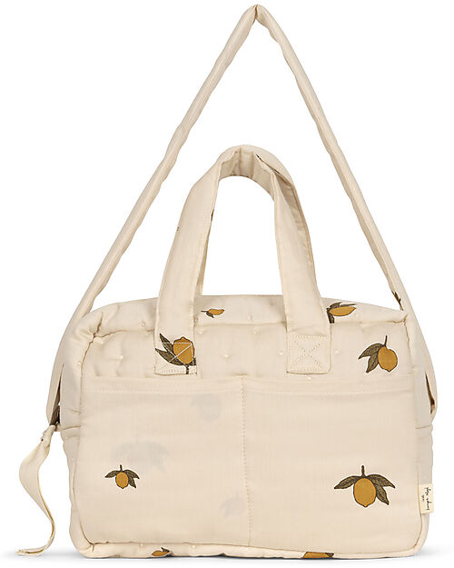 Konges Slojd Borsa Cambio per Bambole - Limone - Cotone Organico Accessori Bambole