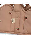 Konges Slojd Borsa Passeggino per Bambole - Cherry Blush - 100% Cotone Biologico Imbottito Accessori Bambole