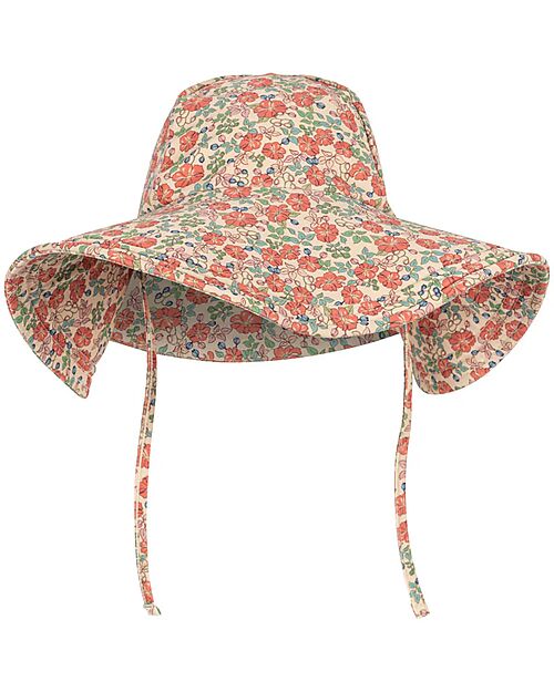 Konges Slojd Cappellino Estivo Collette - Kaluka - Fiori - Materiale Riciclato - UPF 50+ Cappelli Estivi