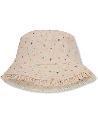 Konges Slojd Cappellino Estivo Twinkle - Starmulti - Rosa - UPF 50+ Cappelli Estivi