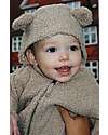 Konges Slojd Cappello Teddy con Orecchie - Oxford Tan - Cotone Cappelli Invernali