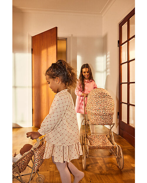 Konges Slojd Carrozzina per Bambole - Marguerit Berry - 100% Cotone Carrozzine per Bambole