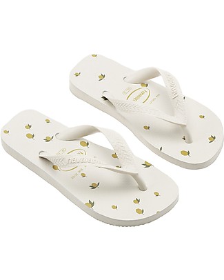 Konges Slojd Ciabatte Infradito Havaianas - Limoni - Gomma Naturale Pantofole
