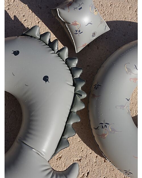 Konges Slojd Ciambella Gonfiabile - Kubi Green - Diametro 50cm - PVC Giochi da Spiaggia