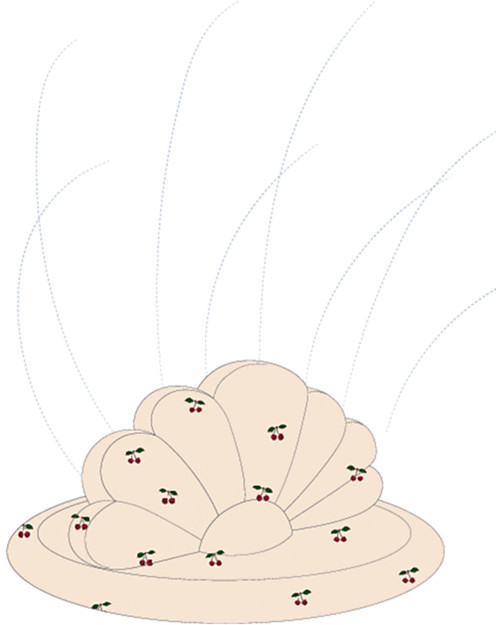Konges Slojd Conchiglia Gonfiabile Spruzza Acqua  - Ciliegie - Divertimento Assicurato! Giochi da Spiaggia