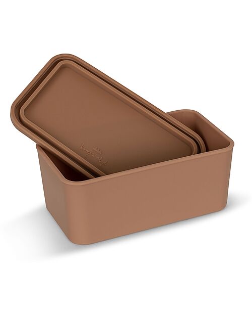 Konges Slojd Contenitore Portapranzo - Cherry - Con Pratico Divisore Porta Merenda