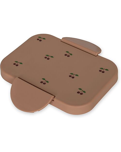 Konges Slojd Contenitore Portapranzo - Cherry - Con Pratico Divisore Porta Merenda