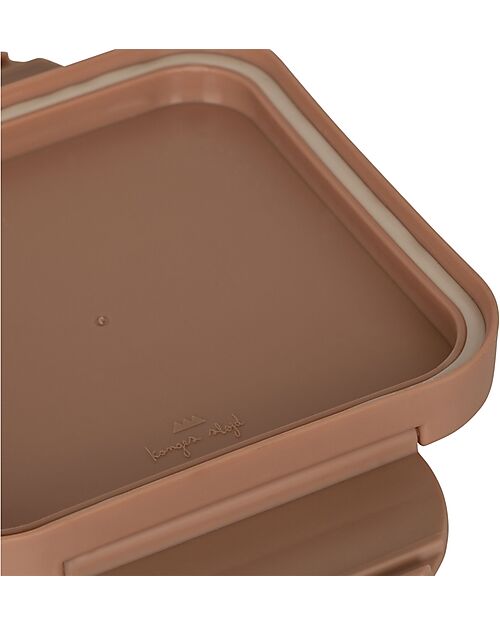 Konges Slojd Contenitore Portapranzo - Cherry - Con Pratico Divisore Porta Merenda