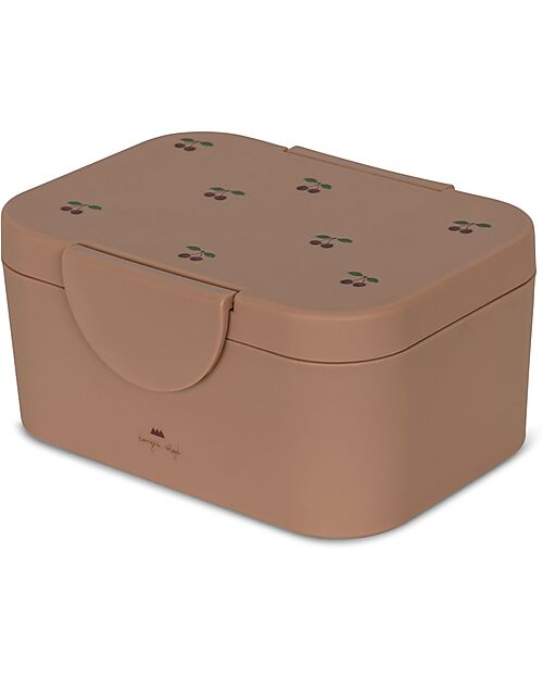 Konges Slojd Contenitore Portapranzo - Cherry - Con Pratico Divisore Porta Merenda