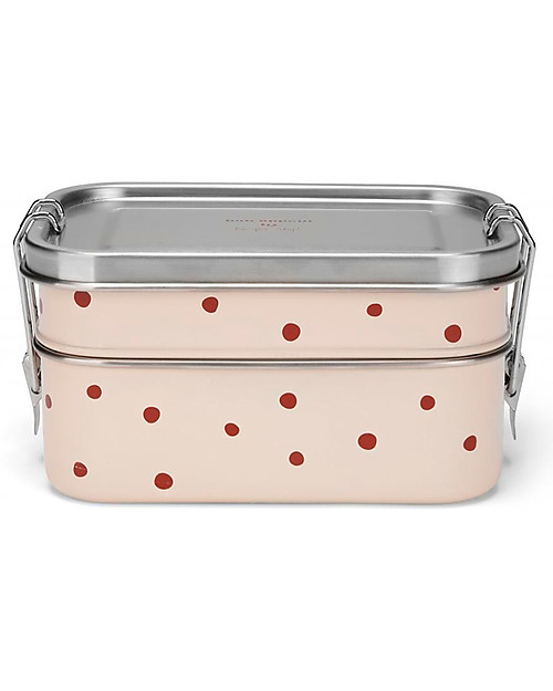 Konges Slojd Contenitore Portapranzo in Acciaio - Lampone Porta Merenda