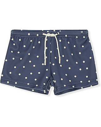 Konges Slojd Costume a Pantaloncino Aster - Kelly Blue Dot - Filtro UPV 50+ Boxer Mare