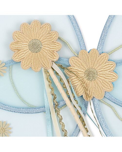 Konges Slojd Costume da Fata - Set di Ali e Bacchetta - Daisy - Adatto da 3 Anni Travestimenti