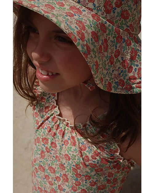 Konges Slojd Costume Intero Collette - Kaluka - Fiori - Certificato Oeko-Tex Costumi Interi