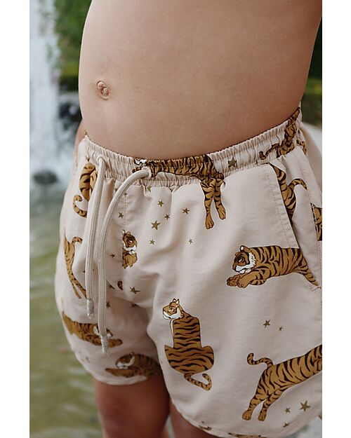 Konges Slojd Costume Pantaloncino Asnou - Tiger - con Laccio in Vita Boxer Mare